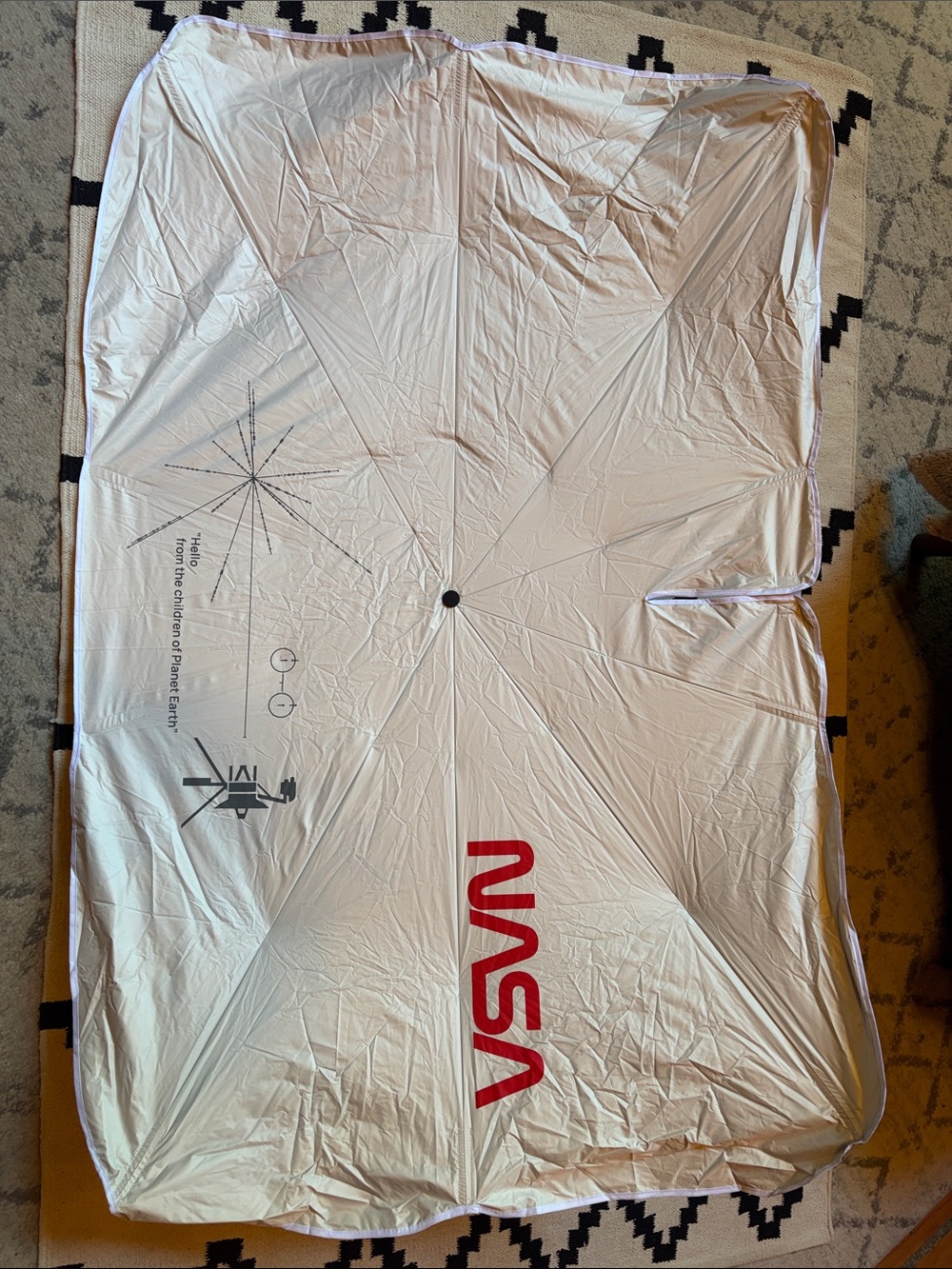 Halo NASA Branded TESLA sunshade